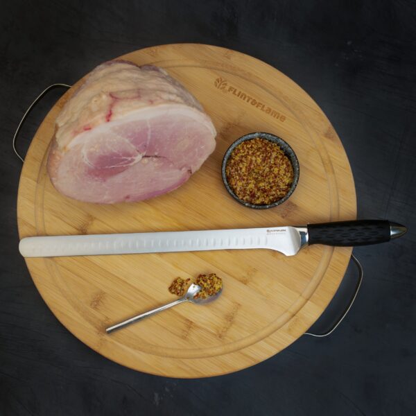 12″ PRO Series Ham/Brisket Knife With Lockable Blade Cover - Image 2
