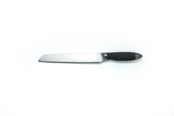 8″ PRO Series Bread Knife With Lockable Blade Cover - Image 3