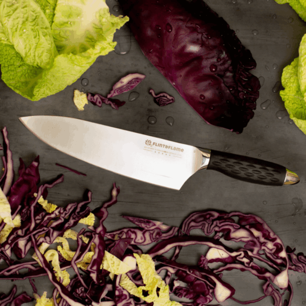 8″ PRO Series Chef Knife With Lockable Blade Cover - Image 2