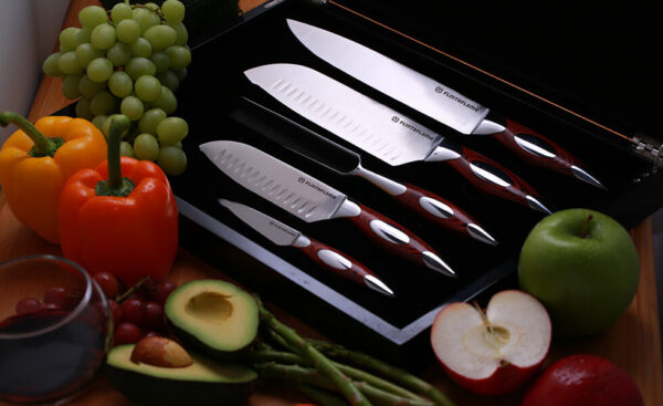 5 Piece Classic Series Gourmet Set in Wood Box - Image 3
