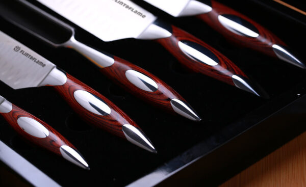 5 Piece Classic Series Gourmet Set in Wood Box - Image 4