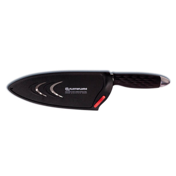 7″ PRO Series Vegetable Cleaver With Lockable Blade Cover - Image 4