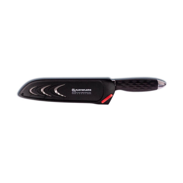 8″ PRO Series Santoku Knife With Lockable Blade Cover - Image 4