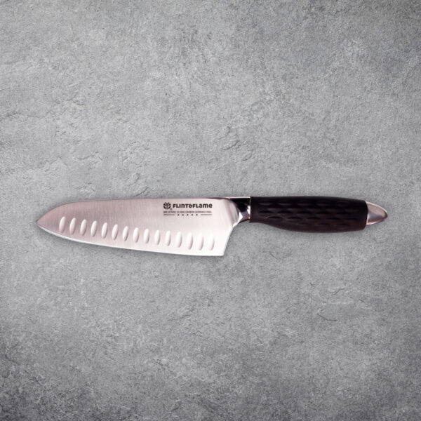 6″ PRO Series Santoku Knife With Lockable Blade Cover