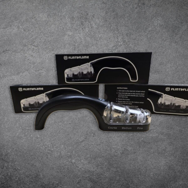Tri-Wheel Knife Sharpener