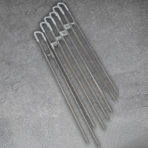 Flint & Flame Set of 6 Dual Prong Skewers