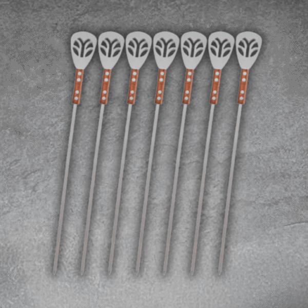 Flint & Flame Set of 6 Kebab Skewers